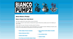 Desktop Screenshot of biancopumps.tankmaster.com.au